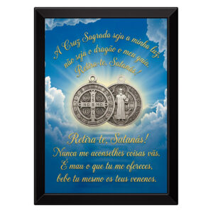 Quadro São Bento No Céus