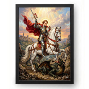 Quadro São Jorge Proteção Divina