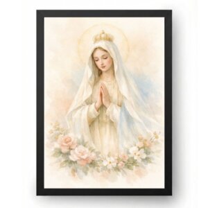 Quadro Nossa Senhora de Fátima Arte