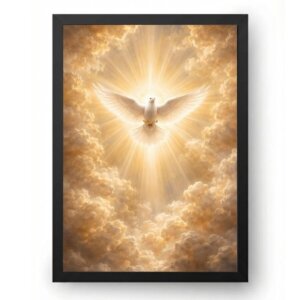 Quadro Espírito Santo Nos Céus