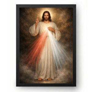 Quadro Jesus Misericordioso Presença Viva