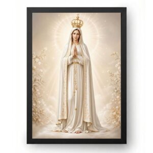 Quadro Nossa Senhora De Fátima Moderna