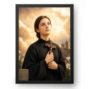 Quadro Santa Gemma Galgani Clássico