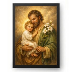 Quadro São José Pai de Jesus Art