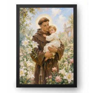 Quadro Santo Antônio Jardim de Paz