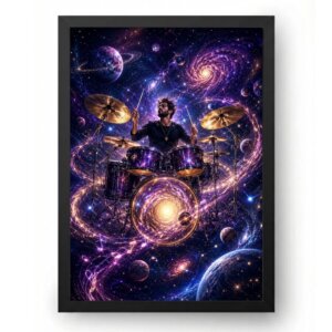 Quadro Bateria Cósmica