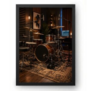 Quadro Estúdio do Baterista