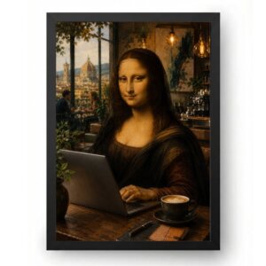 Quadro Mona Lisa Home Office