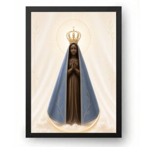 Quadro Nossa Senhora Aparecida Minimalista Moderna