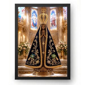 Quadro Nossa Senhora Aparecida no Santuário