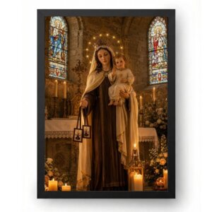 Quadro Imagem Nossa Senhora do Carmo Realsus