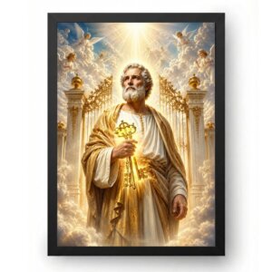 Quadro São Pedro Guardião das Chaves do Céu