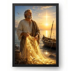 Quadro São Pedro Pescador de Almas