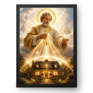 Quadro São Pedro Proteção do Lar