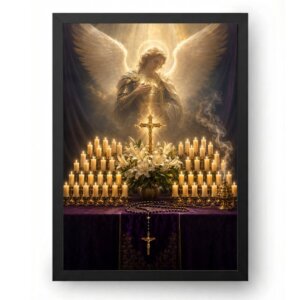Quadro Altar Devocional da Quaresma de São Miguel