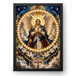 Quadro Coroa luminosa da Quaresma de São Miguel