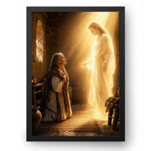 Quadro Santa Ana Avó de Jesus O Milagre da Anunciação