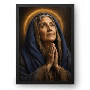 Quadro Santa Ana Avó de Jesus Prece e Graça Divina