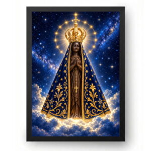 Quadro Nossa Senhora Aparecida Ceu Estrelado