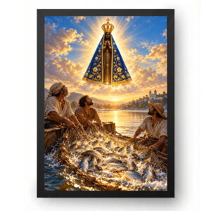 Quadro Nossa Senhora Aparecida Milagre Dos Peixes
