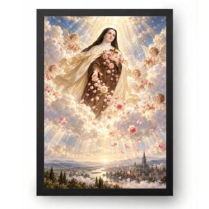 Quadro Santa Teresinha Arte Barroca