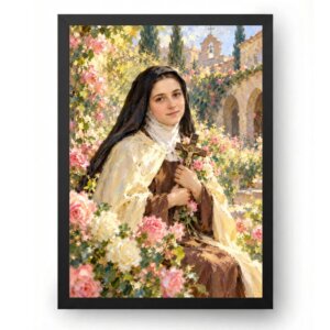 Quadro Santa Teresinha Impressionista