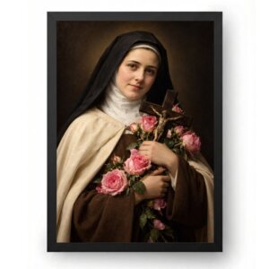 Quadro Santa Teresinha Realismo Sacro