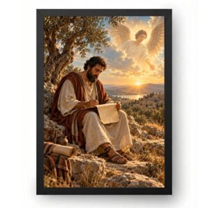 Quadro São Mateus Evangelista No Deserto