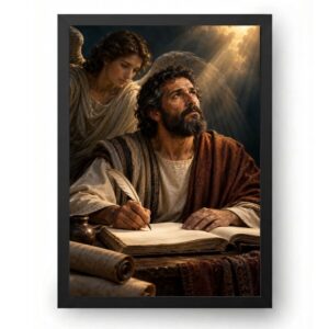 Quadro São Mateus Evangelista Glória Celestial