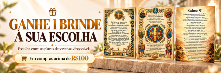 Ganhe um brinde especial em compras acima de R$ 100