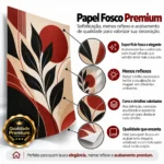 Papel Fosco Premium_ Elegância sem Reflexos