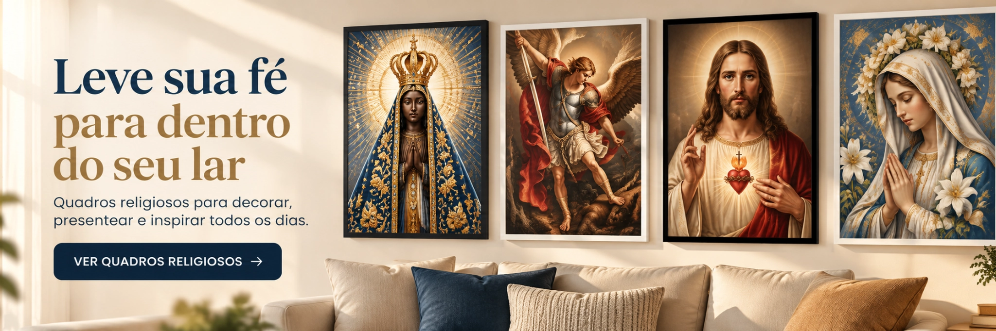 Quadros religiosos para sua casa