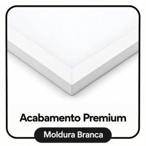 Moldura Branca